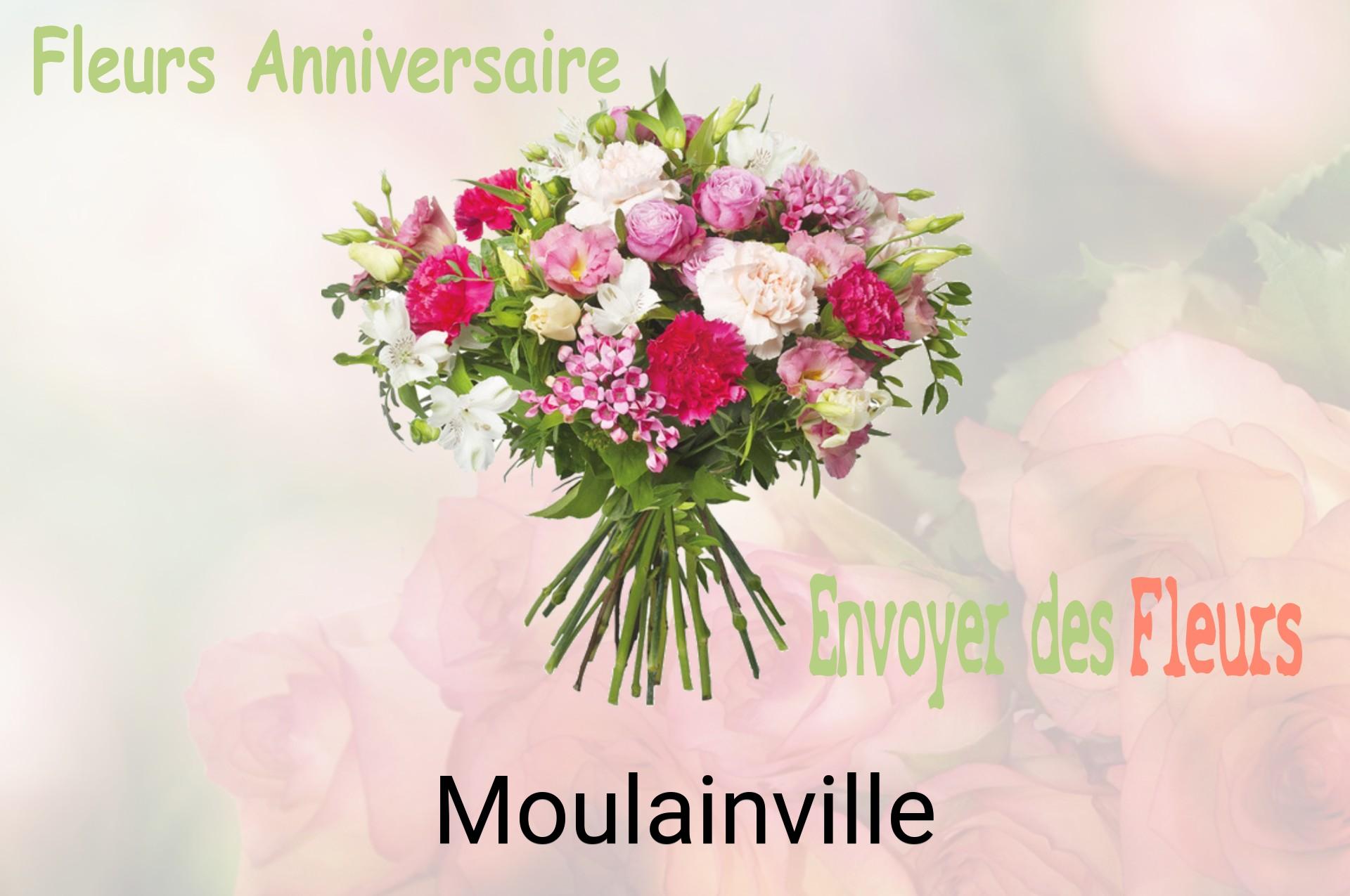 Bouquet de fleurs d’anniversaire livré à Moulainville